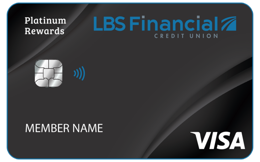 LBS Financial's Platinum Rewards black credit card